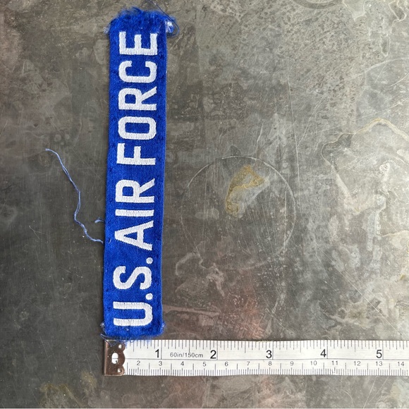 U.S. AIR FORCE blue tape patch - Picture 9 of 10
